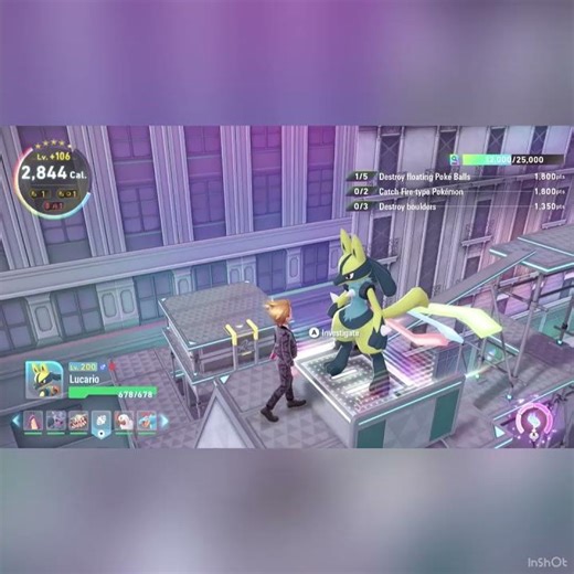 Pokémon za catching shiny ✨pyroar in dlc