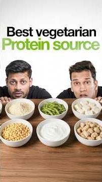 Top 5 VEGETARIAN PROTEIN Sources!