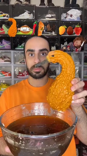 103K views · 1.1K reactions | Food ASMR Eating a Swan Pumpkin  #food #asmr #mukbang #eating #satisfying | Halal Mode | Facebook