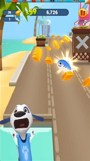 3 FUNNIEST FAIL CRASHES 😂 |Talking Tom Gold Run#shorts