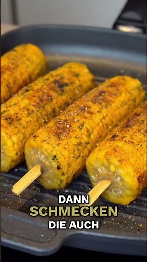 🌽🔥 Gegrillter Maiskolben mit genialem Topping! I Indoor Grillen I BBQ I einfaches Rezept 🌽🔥