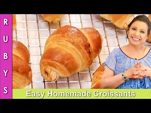 Quickly Make Perfect Croissants at Home Recipe in Urdu Hindi - RKK
