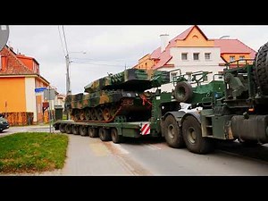"JAK" Jelcz C882.62 "Kubuś" Transport Czołgu Leopard 2PL - Ostróda