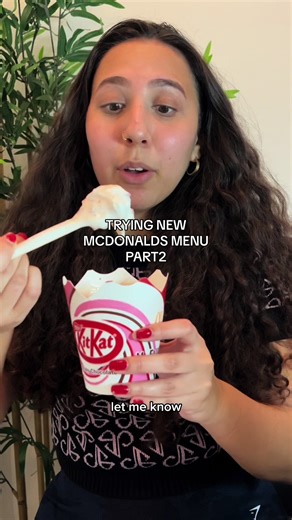 Exploring the New Ruby Chocolate McFlurry at McDonald's