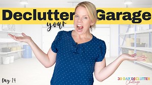 I'm going to show you how you can declutter your garage in just 5 minutes! No, we can't finish the ENTIRE SPACE, but you will be amazed at how much you can get done in just 5 minutes! Set your timer, and let's declutter! If you haven't already joined the FREE 30-Day Declutter Challenge, download your FREE calendar and ebook here: https://clutterbug.me/declutterchallenge2024 | ClutterBug