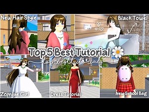 Top 5 Best Tutorials 🌸✨ : Sakura School Simulator