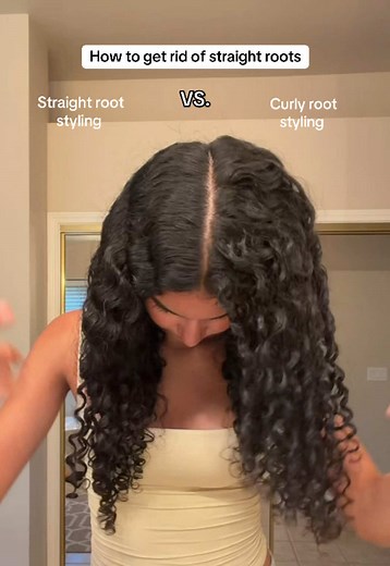 How to Style Curly Roots vs Straight Roots: Easy Steps