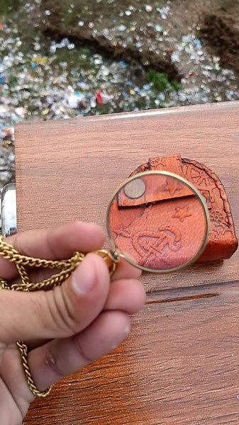 Amazon.com: Brass Magnifying Glass, Optical Magnifier Lens with Necklace Chain Monocle for Library Reading Fine Print Zooming Increase Vision : Health & Household