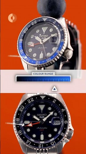 This Seiko 5 Sport GMT bezel is more colourful than it looks! #watchreview #watch #seiko5sports