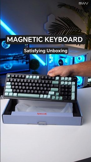Satisfying Unboxing: Redragon EISA Magnetic Keyboard 🧲✨