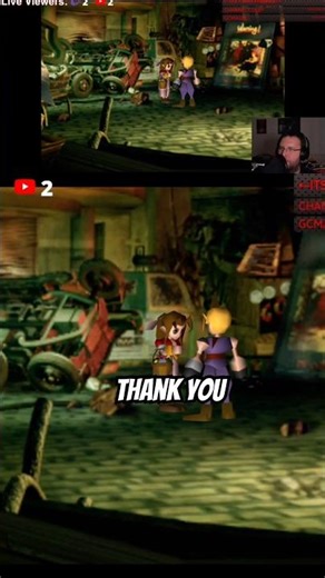 This one conversation with a flower girl changes stuff! 🌹 💝 🧺 #ff7pc #finalfantasyvii #ff7