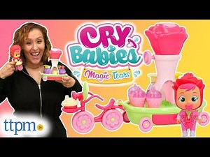 Cry Babies Magic Tears Happy Flowers Rose's Bike Cart Playset from IMC Toys Review!