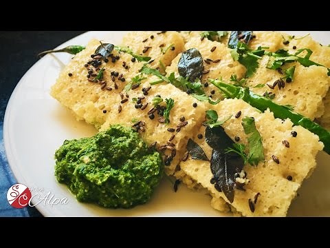 Best Instant Khaman Dhokla Recipe - Authentic Gujarati (indian) snack and side dish.