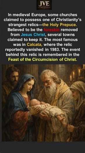 Holy Prepuce #bizarrehistory #historicalevents #history #protestantreformation #strangehistory