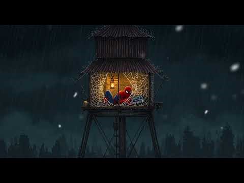 Spider Man Alone in the Rain | Cozy Lo Fi Ambience for Relax, Study & Sleep #spiderman #spidernaps