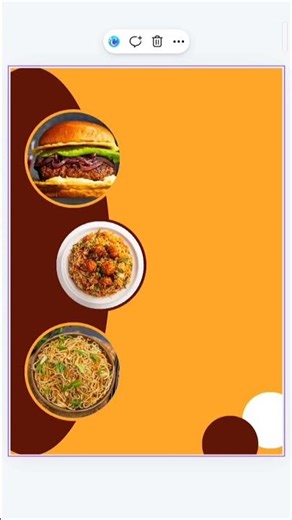 Creative Food Catering Poster Design | Catering Advertisement Design in CorelDRAW 🍔🍜 #flyerdesigner