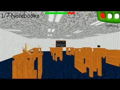 HOW TO SOLVE THE 3RD BALDI'S BASICS IMPOSSIBLE QUESTION!!