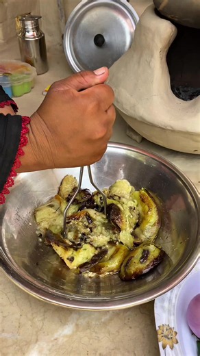 Village-Style Fried Baingan Recipe (Part 2)