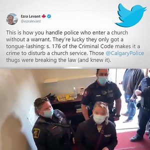 552K views · 4.5K reactions | Pastor Artur Pawlowski, Rebel News’ first Fight the Fines client, challenged the Calgary Police in Alberta and a health inspector who intruded on a church service without a warrant on Good Friday. READ MORE: https://rebelne.ws/3cOCr9U | Rebel News | Facebook