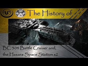 The BC-304 Battle Cruiser and the Hasara Space Station (Stargate SG1) x2