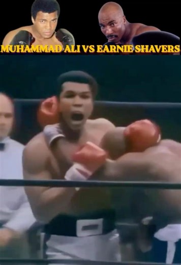 Muhammad Ali defeated Earnie Shavers(THROWBACK)September 29, 1977 #boxinghistory