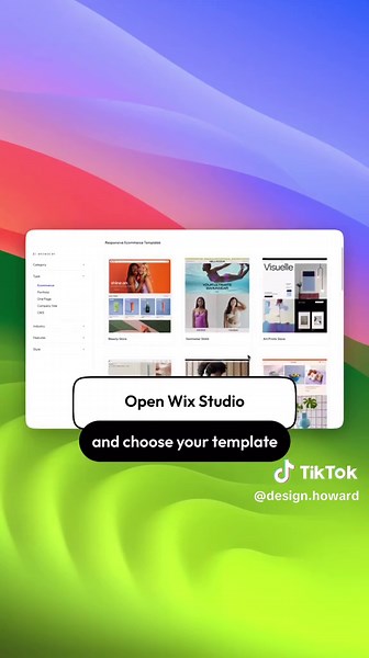 Wix Studio UI/UX Design with Howard Le