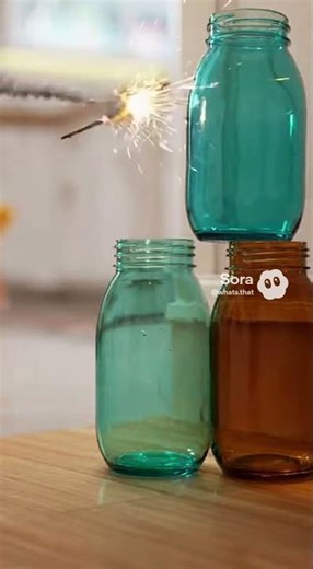 Cat Steals Exploding Sparkler, Kitchen Chaos Ensues! #catfail #funny