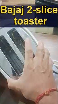 Bajaj 2 slice Bread toaster | Wonderchef electric Bread Toaster Unboxing and Review