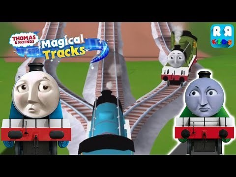 Gordon The Big Blue Engine Meet Henry | Thomas and Friends: Magical Tracks - Kids Train Set