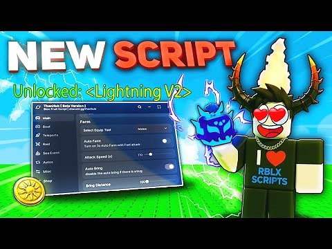 Blox Fruits SCRIPT [MAX LEVEL AUTO FARM, FRUIT SNIPER, DUPE and MORE HACK!] *NO KEY!*