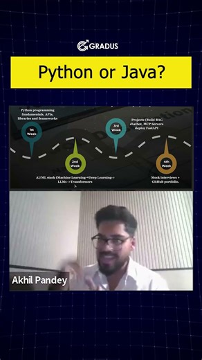 Python OR Java #gradus #java #python #trending #viral #supervisedlearning #masterclass #explore