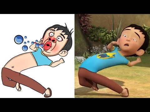 Goyang Upin Ipin Funny Drawing Meme 🤣| Upin & Ipin Funny Drawing Meme