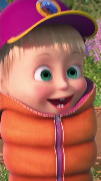 Вулканы, вулканы! 🌋💥 #Shorts #машаимедведь #БольшойПоход #MashaandtheBear #kids #cartoon