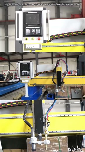 Large Format Gantry Plasma Cutting Machine for Steel Structure Industry