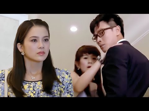 The wife followed her husband into the hotel, only to find him being intimate with a beautiful woman