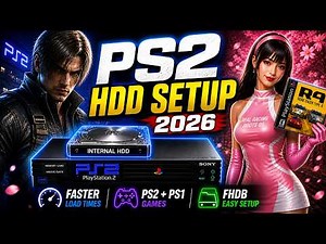 PS2 HDD Setup Guide (2026) | PS1 + PS2 Games (FHDB + POPStarter)
