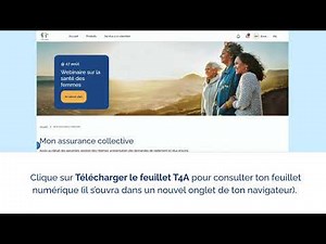 Consulte ton Feuillet T4A numérique à partir de Mon compte membre