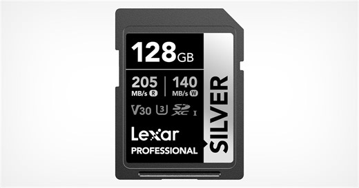 Lexar's Silver Line of SD Cards Brings Affordable New Capacity Options