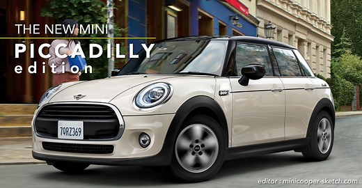 期間限定！MINI3ドアと5ドアに「ピカデリーエディション」登場！ | MINI COOPER Sketch