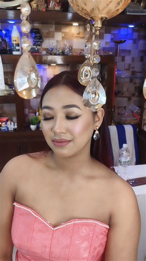 Glam look M.H Mua trisha Das Makeup touch Beauty studio and academy Agartala sukuntola road m bazar itorma moll 2 end floor 7628997877 all booking number | Mua Trisha Das