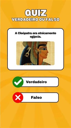 Quiz de Verdadeiro ou Falso: Será que você acerta? #verdadeirooufalso