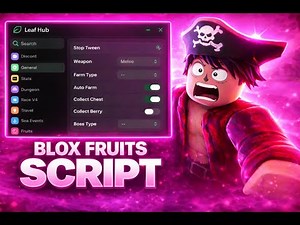 Blox Fruits Script Pastebin 2026 | Auto Candy Farm, Collect Gift, Auto Dungeon, Fruit Esp