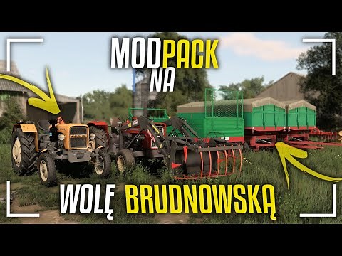 ModPack + Save ☆Na Wole Brundowską ☆ Farming Simulator 19 ☆ SimaX㋡