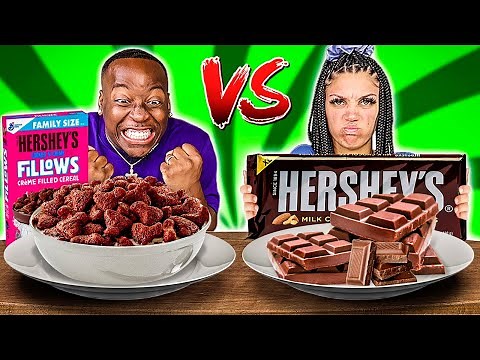 REAL FOOD VS CEREAL FOOD CHALLENGE
