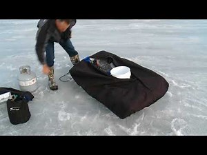 The Ice Runner Explorer is the BEST VALUE in a two-person shelter | HUGE storage capacity!