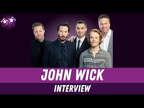 John Wick Cast Interview with Keanu Reeves, Alfie Allen, Chad Stahelski, David Leitch & Basil Iwanyk