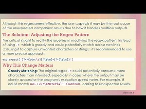 Understanding the pexpect Multiline Output Issue: Regex Fixes and Solutions