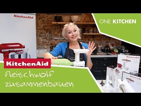 KitchenAid Fleischwolf | Teil 1: So wird der Fleischwolf zusammengebaut | by One Kitchen