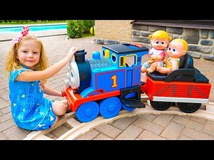 Stacy and routine with baby dolls