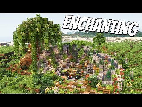 Create a Beautiful and Functional Enchantment Cave Room - Full World Download!